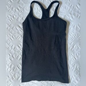 Lululemon Ebb to Street Black tank top